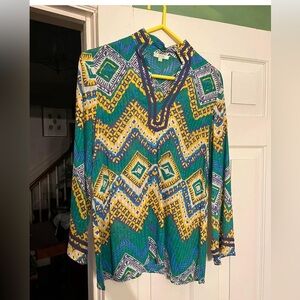 Jade Tunic, lightweight summer fabric